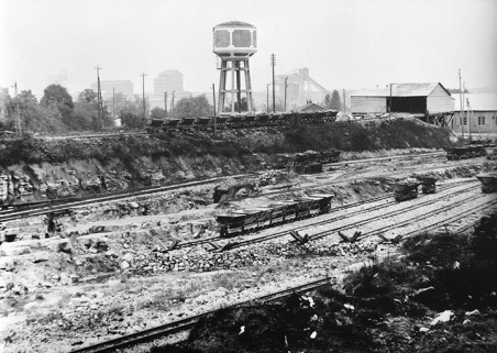 Vue de la carrière, vers 1931. © Région Bourgogne-Franche-Comté, Inventaire du patrimoine Vue de la carrière, vers 1931. © Région Bourgogne-Franche-Comté, Inventaire du patrimoine