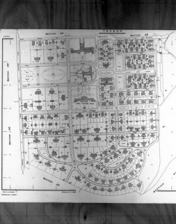 Plan de datation, partie sud. © Région Bourgogne-Franche-Comté, Inventaire du patrimoine
