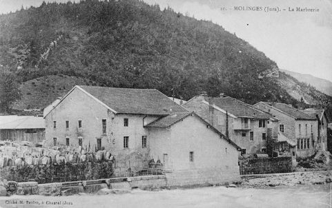 10. - Molinges (Jura). - La Marbrerie. © Région Bourgogne-Franche-Comté, Inventaire du patrimoine