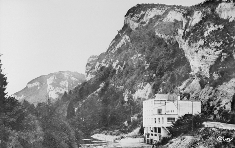 Chassal (Jura). Centrale électrique de St-Claude. © Région Bourgogne-Franche-Comté, Inventaire du patrimoine