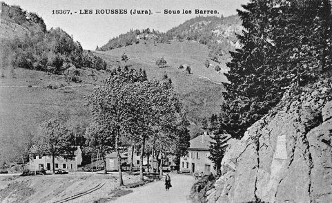Les Rousses (Jura). - Sous les Barres. © Région Bourgogne-Franche-Comté, Inventaire du patrimoine