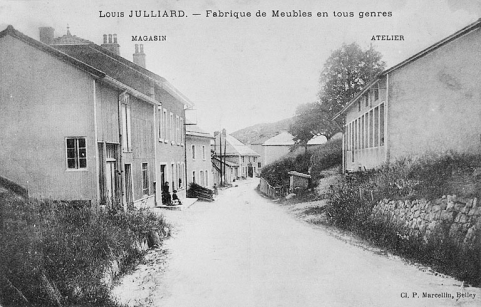 Louis Julliard. - Fabrique de meubles en tous genres. © Région Bourgogne-Franche-Comté, Inventaire du patrimoine