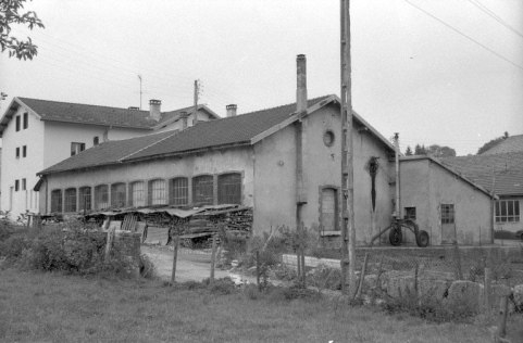 Façades postérieure et latérale gauche du second bâtiment. © Région Bourgogne-Franche-Comté, Inventaire du patrimoine