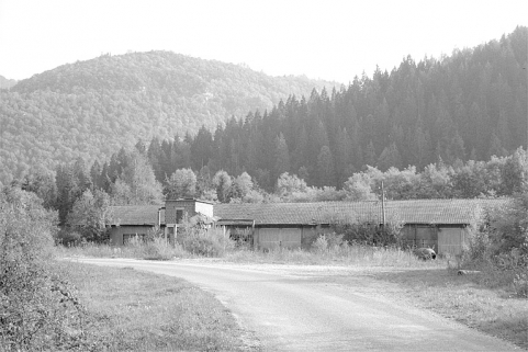 Façade côté route. © Région Bourgogne-Franche-Comté, Inventaire du patrimoine