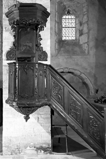 Chaire à prêcher. © Région Bourgogne-Franche-Comté, Inventaire du patrimoine