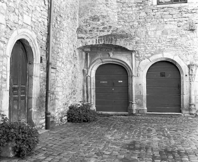 Le cloître : angle sud ouest. © Région Bourgogne-Franche-Comté, Inventaire du patrimoine