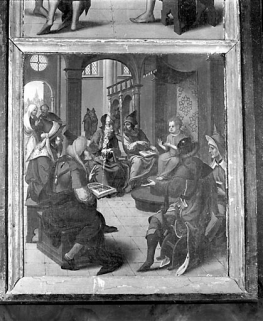 Jésus au milieu des docteurs. © Région Bourgogne-Franche-Comté, Inventaire du patrimoine