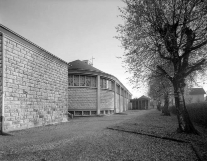 Façade latérale gauche. © Région Bourgogne-Franche-Comté, Inventaire du patrimoine