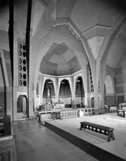 Le choeur, vu de trois quarts gauche. © Région Bourgogne-Franche-Comté, Inventaire du patrimoine
