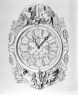 Projet de cadran d'horloge. © Région Bourgogne-Franche-Comté, Inventaire du patrimoine Projet de cadran d'horloge. © Région Bourgogne-Franche-Comté, Inventaire du patrimoine