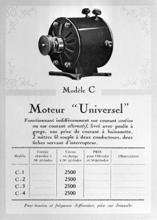 Moteur " Universel " modèle C. © Région Bourgogne-Franche-Comté, Inventaire du patrimoine