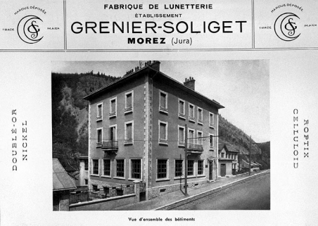 Vue d'ensemble des bâtiments. © Région Bourgogne-Franche-Comté, Inventaire du patrimoine Vue d'ensemble des bâtiments. © Région Bourgogne-Franche-Comté, Inventaire du patrimoine