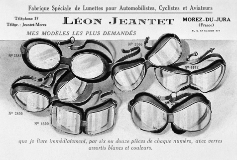 Fabrique spéciale de Lunettes pour Automobilistes, Cyclistes et Aviateurs Léon Jeantet. © Région Bourgogne-Franche-Comté, Inventaire du patrimoine Fabrique spéciale de Lunettes pour Automobilistes, Cyclistes et Aviateurs Léon Jeantet. © Région Bourgogne-Franche-Comté, Inventaire du patrimoine