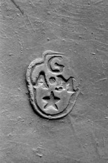 Le poinçon de potier d'étain. © Région Bourgogne-Franche-Comté, Inventaire du patrimoine