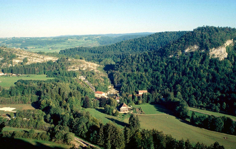 Vue d'ensemble du site. © Région Bourgogne-Franche-Comté, Inventaire du patrimoine