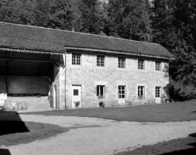 Bâtiment des communs. © Région Bourgogne-Franche-Comté, Inventaire du patrimoine