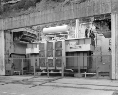 Transformateur Alsthom de 160 MVA. © Région Bourgogne-Franche-Comté, Inventaire du patrimoine Transformateur Alsthom de 160 MVA. © Région Bourgogne-Franche-Comté, Inventaire du patrimoine