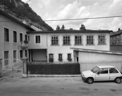 Atelier de fabrication désaffecté près du logement patronal. © Région Bourgogne-Franche-Comté, Inventaire du patrimoine