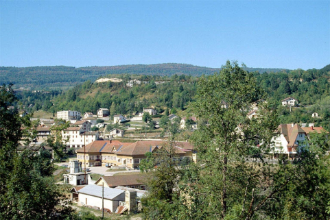 Vue d'ensemble depuis le sud-est. © Région Bourgogne-Franche-Comté, Inventaire du patrimoine
