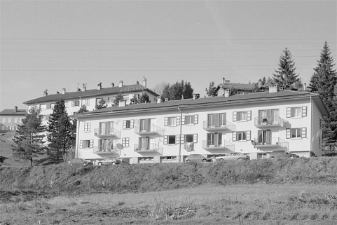 Logement d'ouvriers, depuis le sud-est. © Région Bourgogne-Franche-Comté, Inventaire du patrimoine