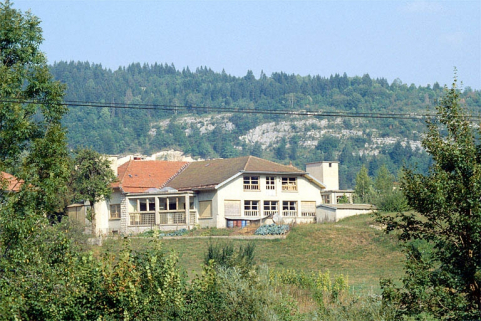 Façade postérieure. © Région Bourgogne-Franche-Comté, Inventaire du patrimoine