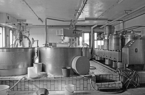 Intérieur de l'atelier de fabrication. © Région Bourgogne-Franche-Comté, Inventaire du patrimoine