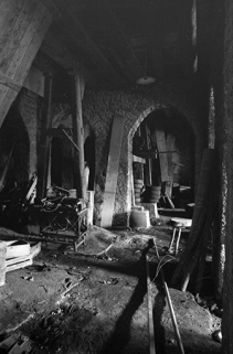 Etage de soubassement des ateliers de fabrication. © Région Bourgogne-Franche-Comté, Inventaire du patrimoine