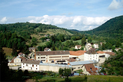 Vue d'ensemble depuis le sud. © Région Bourgogne-Franche-Comté, Inventaire du patrimoine