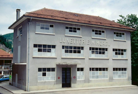 Ancien atelier du celluloïd (lunetterie M. Morel). © Région Bourgogne-Franche-Comté, Inventaire du patrimoine Ancien atelier du celluloïd (lunetterie M. Morel). © Région Bourgogne-Franche-Comté, Inventaire du patrimoine