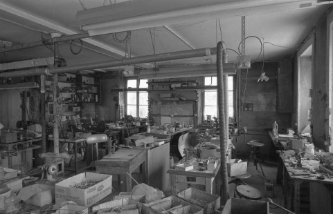 Intérieur d'un atelier. © Région Bourgogne-Franche-Comté, Inventaire du patrimoine