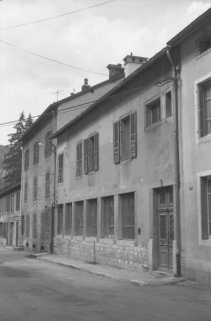 Façade de l'usine sur la rue de l'Industrie. © Région Bourgogne-Franche-Comté, Inventaire du patrimoine