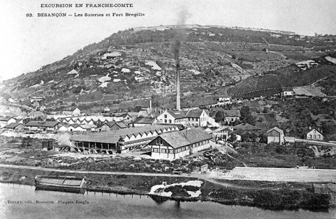 Excursion en Franche-Comté. Besançon - Les Soieries et Fort Brégille, limite 19e siècle 20e siècle. © Région Bourgogne-Franche-Comté, Inventaire du patrimoine