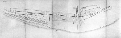 Embranchement particulier de la société des Papeteries Bisontines à Besançon (Doubs), 1892. © Région Bourgogne-Franche-Comté, Inventaire du patrimoine ;  Musée du Temps, Besançon