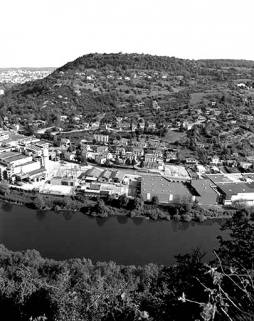 Vue panoramique partielle depuis le sud : 3ème volet. © Région Bourgogne-Franche-Comté, Inventaire du patrimoine