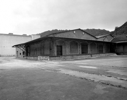Usine B : magasin général (H, ancienne papeterie). © Région Bourgogne-Franche-Comté, Inventaire du patrimoine