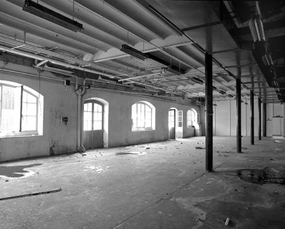 Ancien atelier au 1er étage de la cantine. © Région Bourgogne-Franche-Comté, Inventaire du patrimoine