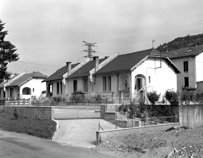 Maison de type I (5, cité Rhodiacéta). © Région Bourgogne-Franche-Comté, Inventaire du patrimoine