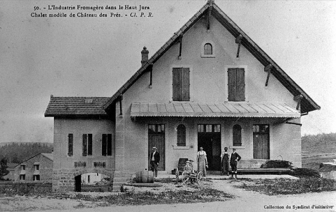 L'Industrie Fromagère dans le Haut Jura. Chalet modèle de Château des Prés. © Région Bourgogne-Franche-Comté, Inventaire du patrimoine