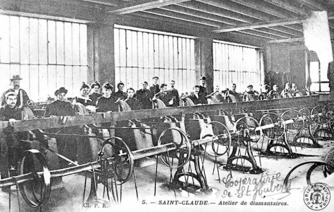 Saint-Claude. - Atelier de Diamantaires. © Région Bourgogne-Franche-Comté, Inventaire du patrimoine
