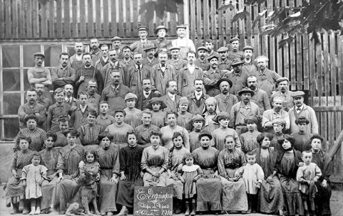 Le personnel de l'usine. © Région Bourgogne-Franche-Comté, Inventaire du patrimoine