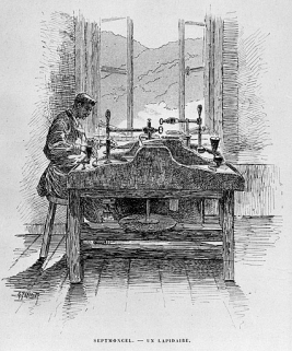 Septmoncel. - Un lapidaire. © Région Bourgogne-Franche-Comté, Inventaire du patrimoine