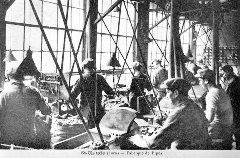 St-Claude (Jura) - Fabrique de Pipes [les ébaucheurs]. © Région Bourgogne-Franche-Comté, Inventaire du patrimoine