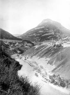 La Bienne River and St Blaise Factory [La Bienne et l'usine de Saint-Blaise en 1910]. © Région Bourgogne-Franche-Comté, Inventaire du patrimoine