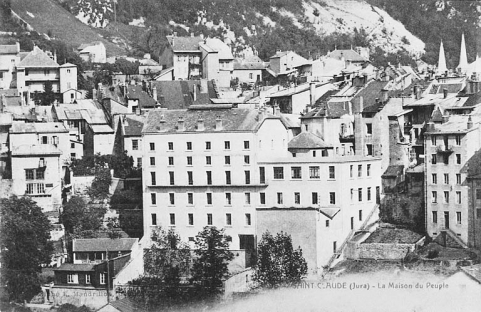 Saint-Claude (Jura) - La Maison du Peuple. © Région Bourgogne-Franche-Comté, Inventaire du patrimoine
