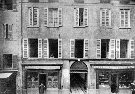 La Fraternelle, Société coopérative d'alimentation - L'Immeuble du Siège Social, 12, rue de la Poyat, début des années 1920. © Région Bourgogne-Franche-Comté, Inventaire du patrimoine