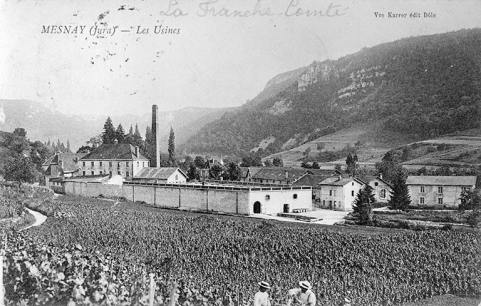 Mesnay (Jura) - Les Usines. © Région Bourgogne-Franche-Comté, Inventaire du patrimoine