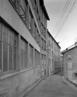 Façades sur la rue des Etapes, de trois quarts gauche. © Région Bourgogne-Franche-Comté, Inventaire du patrimoine