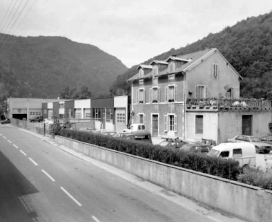 Bureau et emplacement de l'usine. © Région Bourgogne-Franche-Comté, Inventaire du patrimoine
