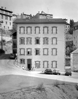 Immeuble (ancienne maison Vuillard) : façade antérieure. © Région Bourgogne-Franche-Comté, Inventaire du patrimoine