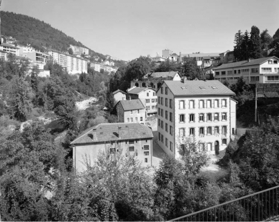 Vue d'ensemble depuis le sud. © Région Bourgogne-Franche-Comté, Inventaire du patrimoine